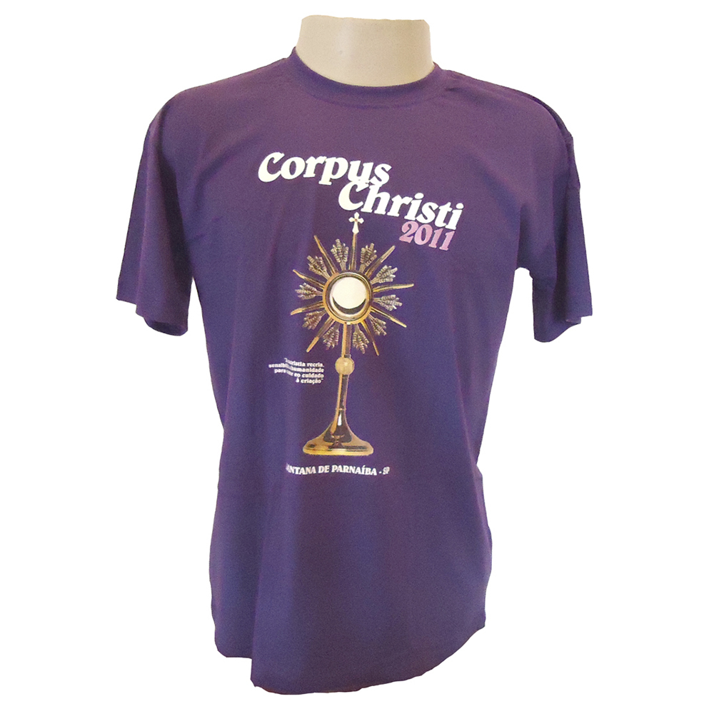 Camiseta em Malha 100% algodão