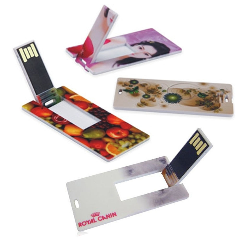 Mini Pen drive Cartão Personalizado