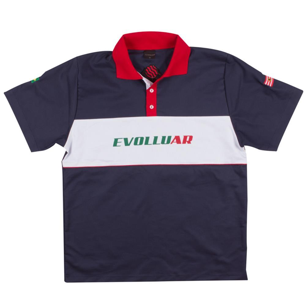 Camisa Polo c/ recorte frontal Personalizada