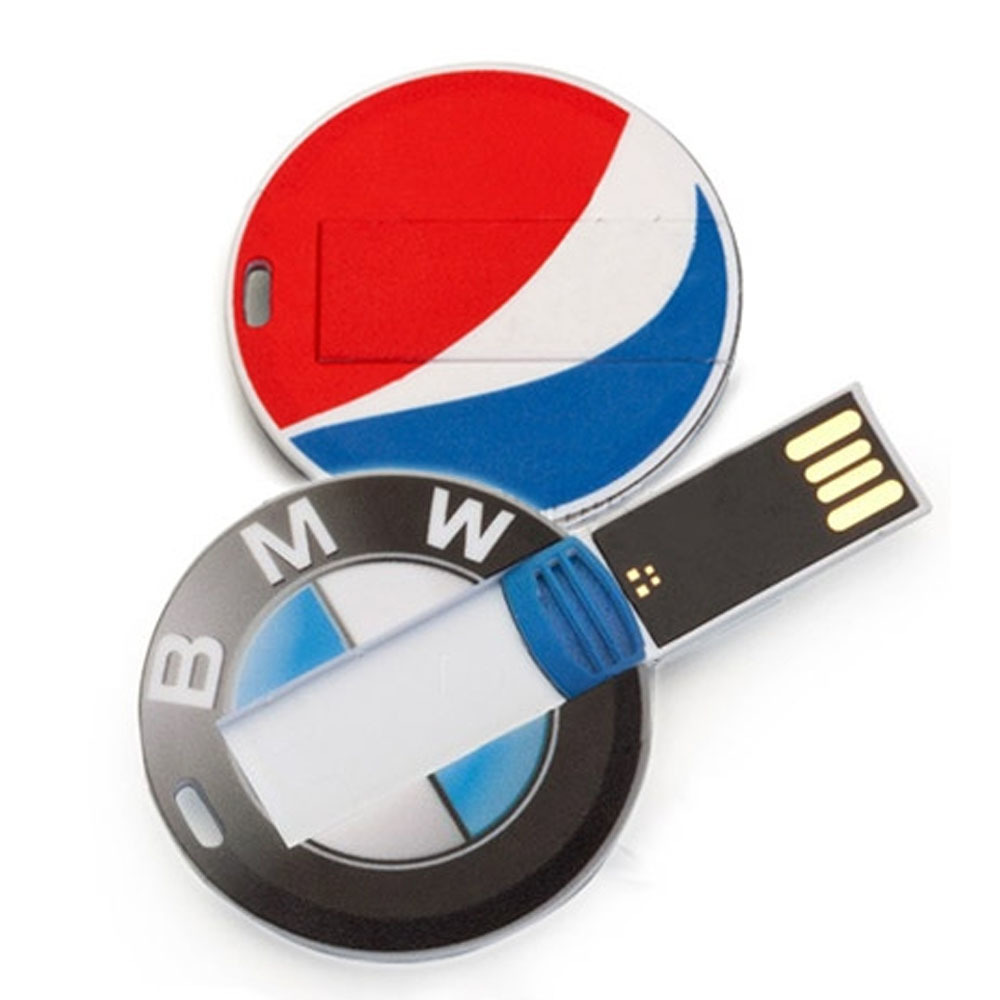 Mini Pen drive Cartão Personalizado