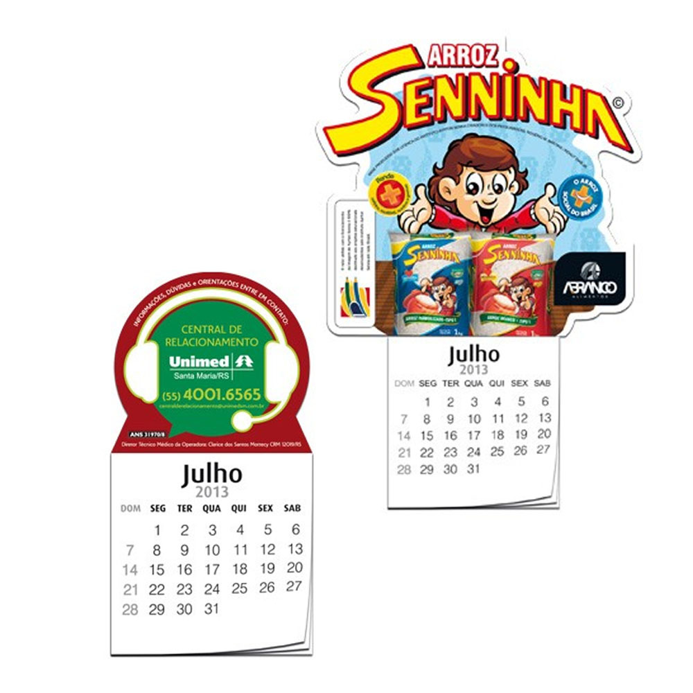 Calendário Magnético Personalizado