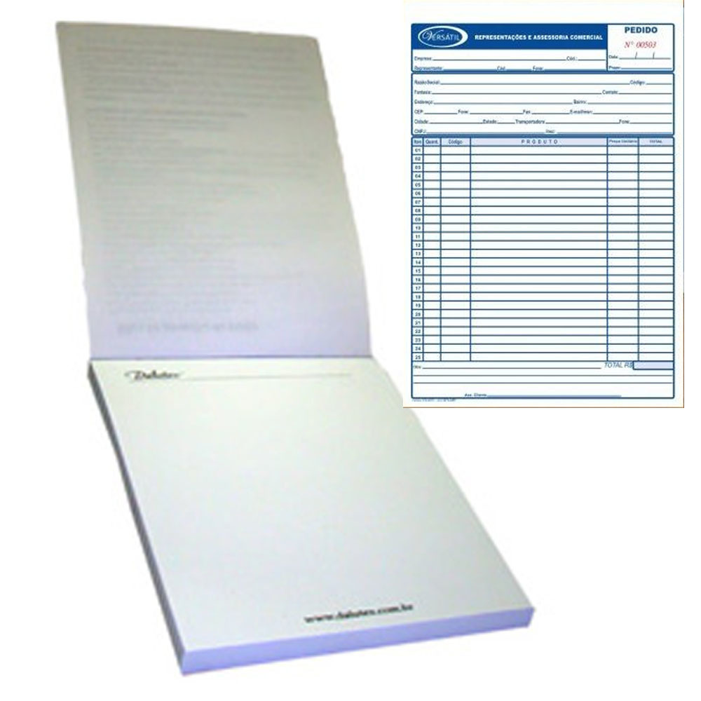 Bloco em papel Personalizado