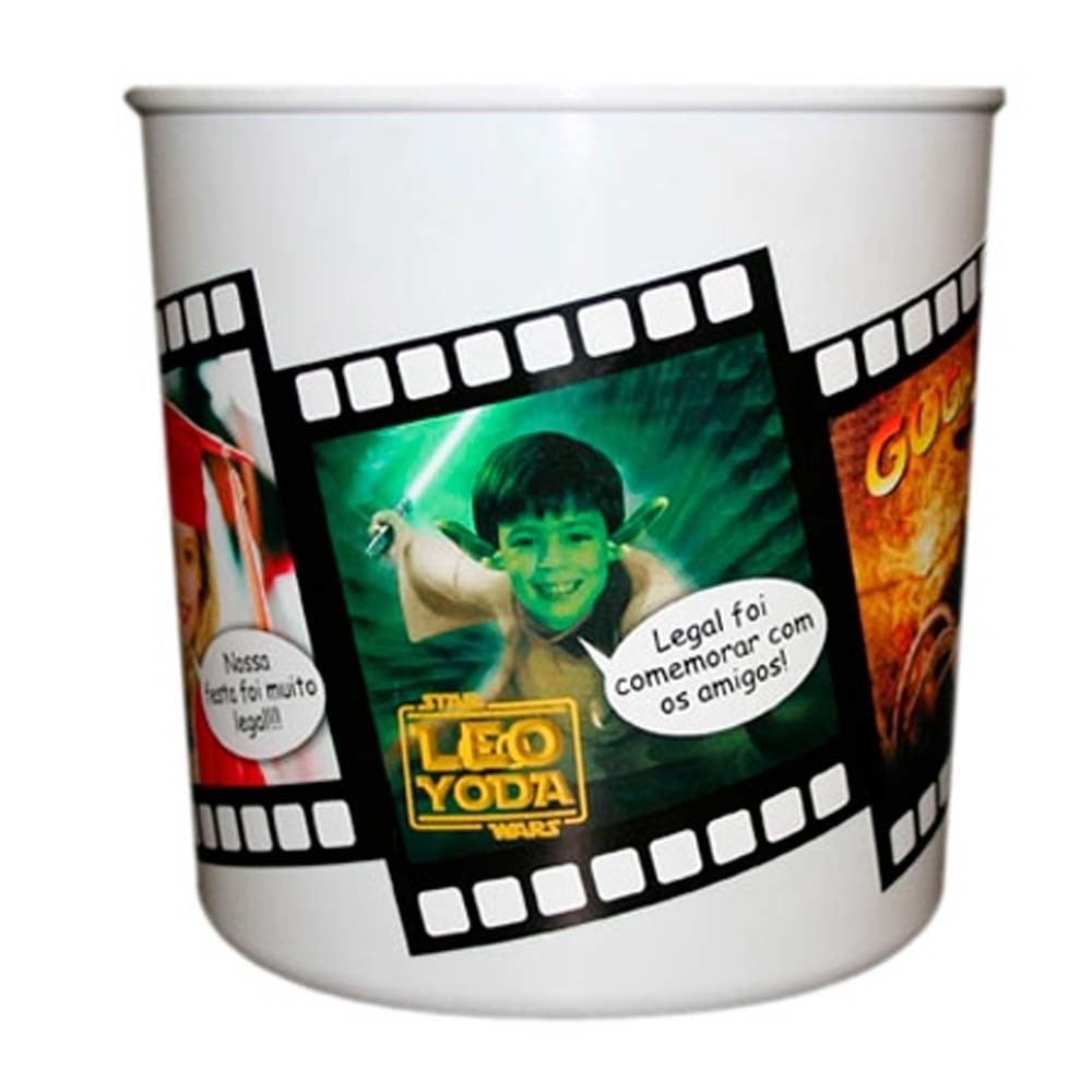 Pote Para Pipoca Personalizado