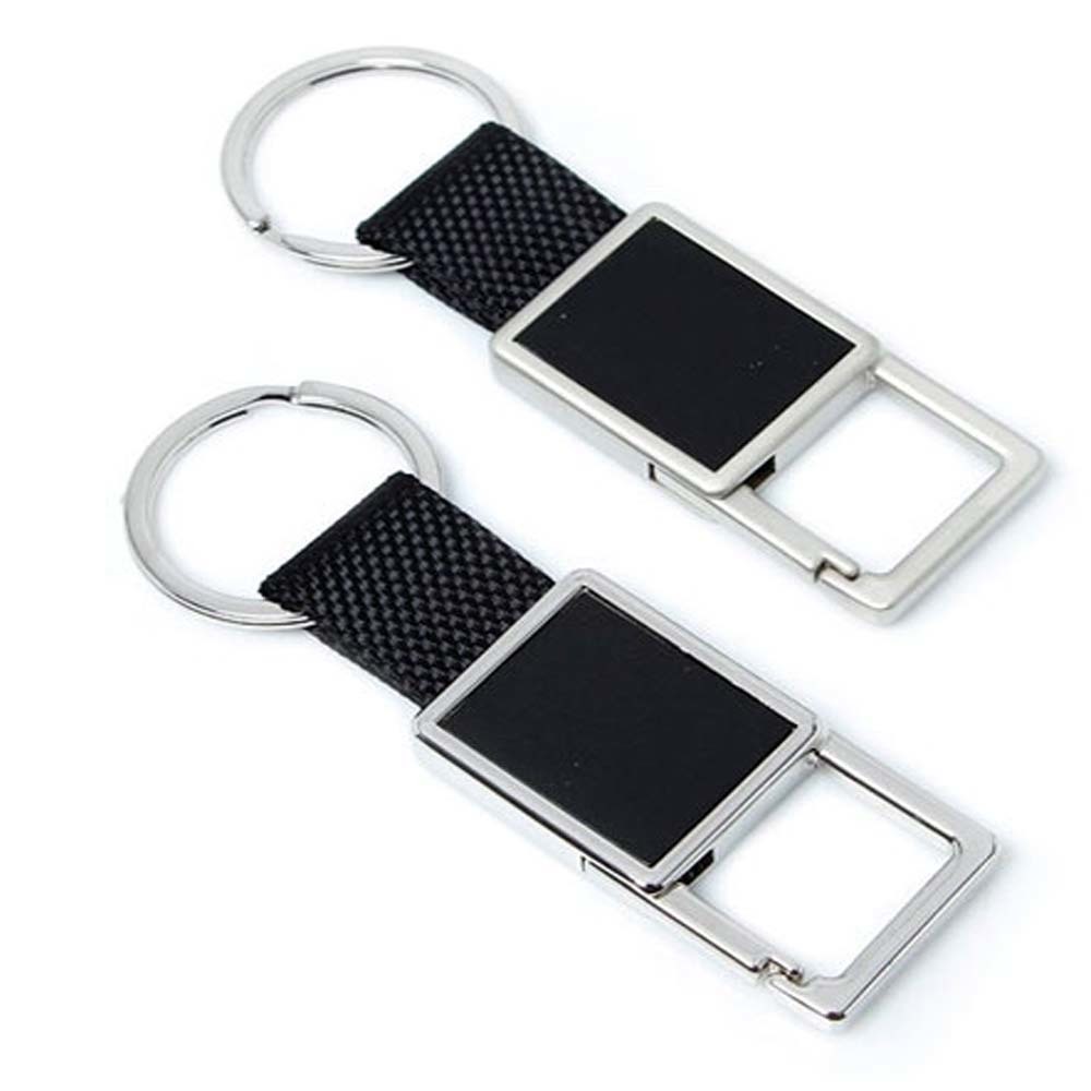 Chaveiro personalizado de metal com Nylon -Ref.: LP121958