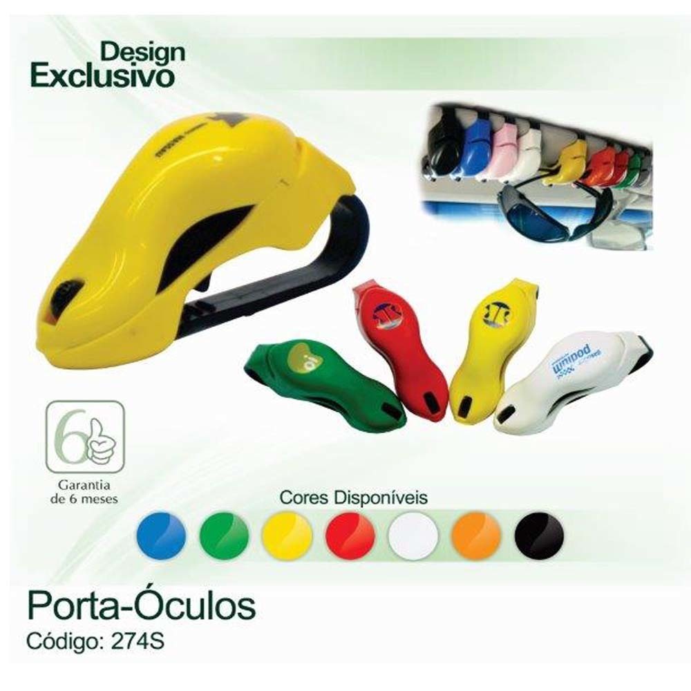 Porta Óculos para carro personalizado