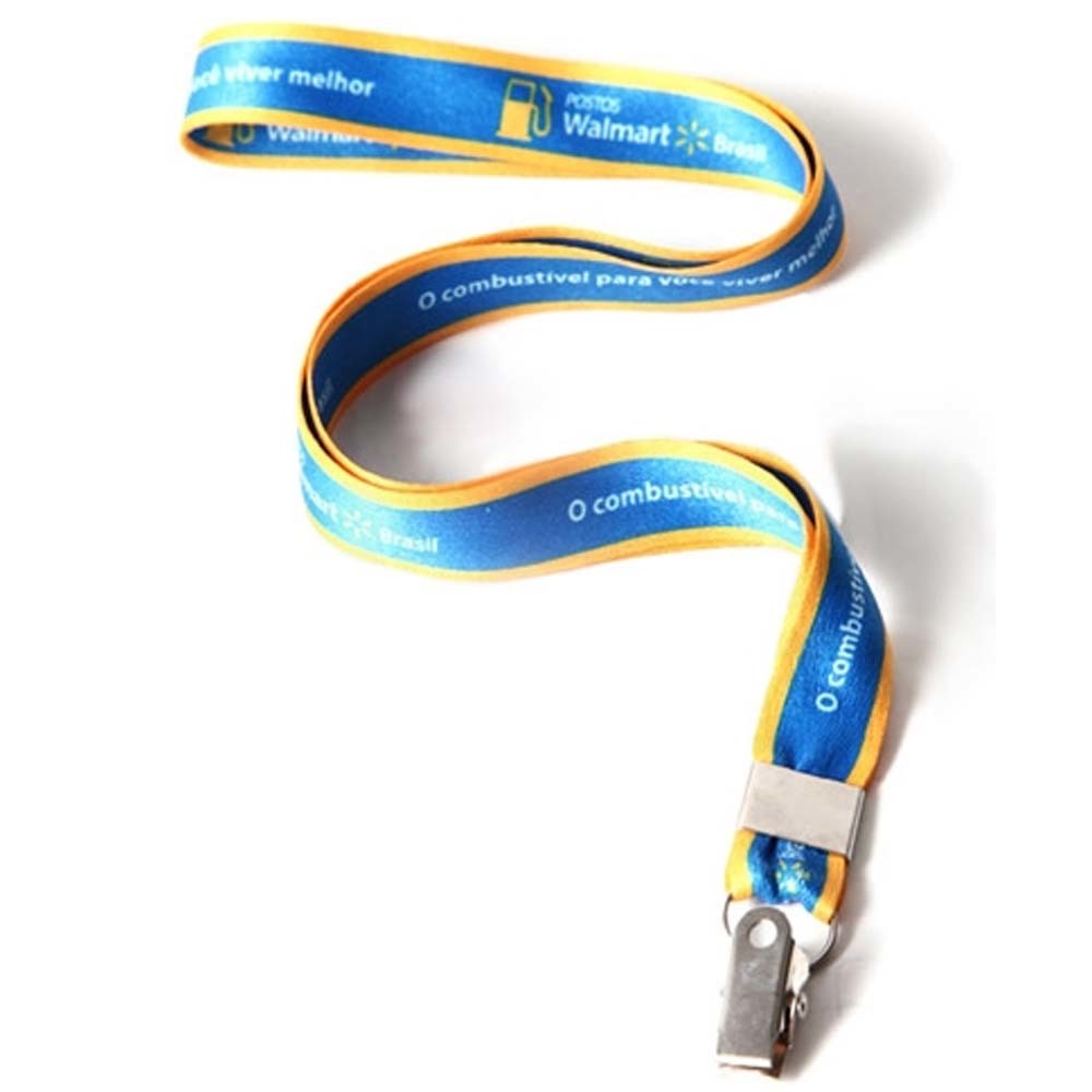 Cordão para crachá Jacaré Acetinado   LPEF