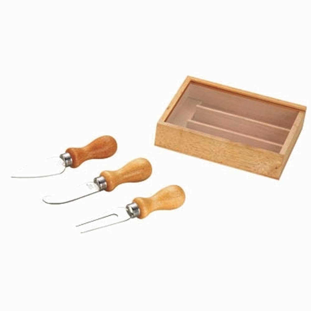 Kit queijo em madeira personalizado