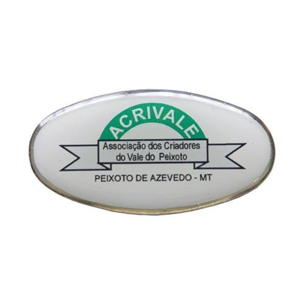 Botton Adesivado Niquelado Personalizado