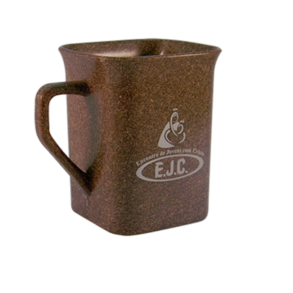 Caneca Quadrada Green Coco Personalizada