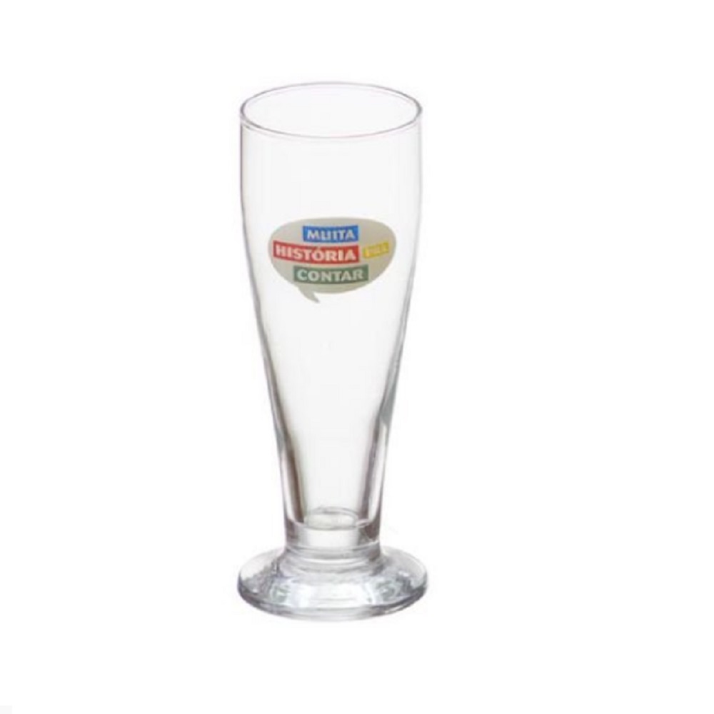 Copo de Vidro Chopp Tulipa personalizado
