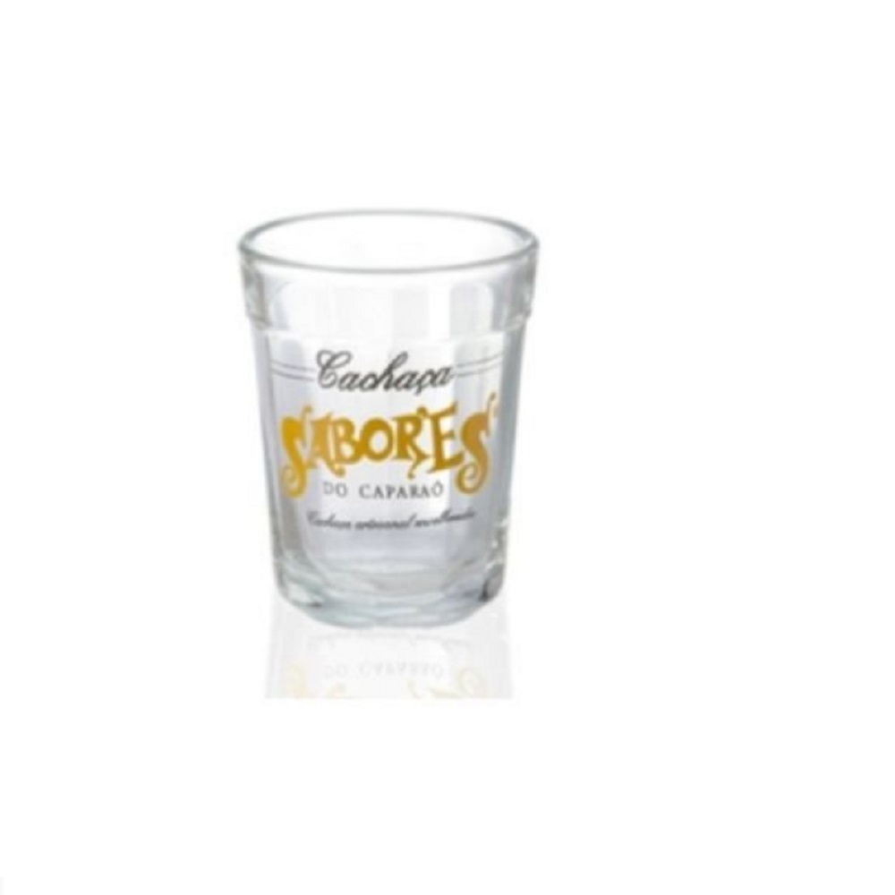 Copo Dose Americano 45ml Vidro Lagoinha