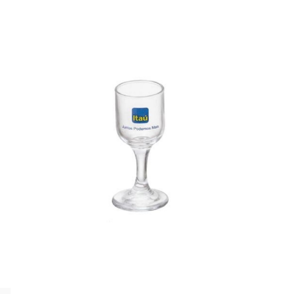 Taça Vidro Licor Bistrô, personalizada