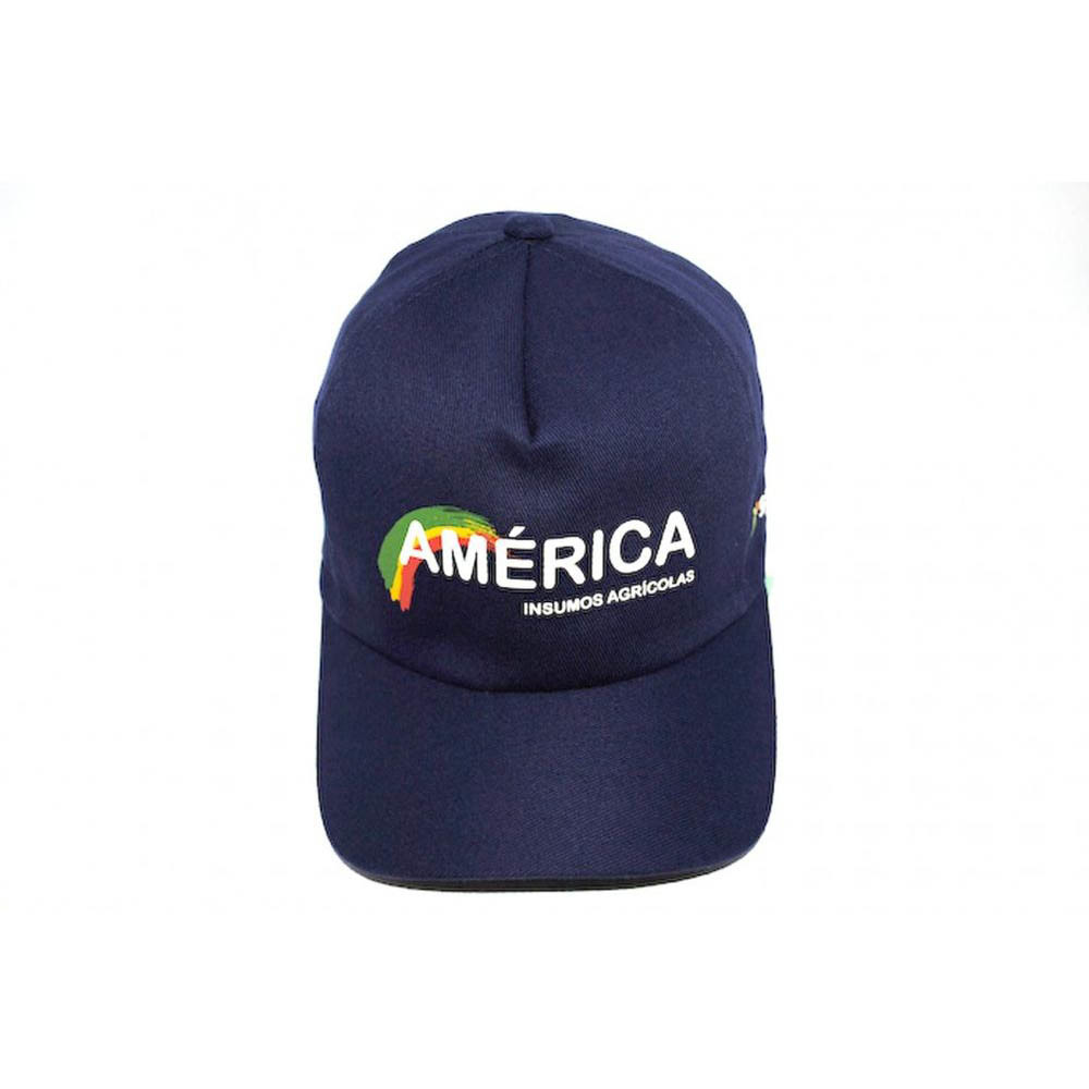 Boné Americano em brim, regulador de tecido