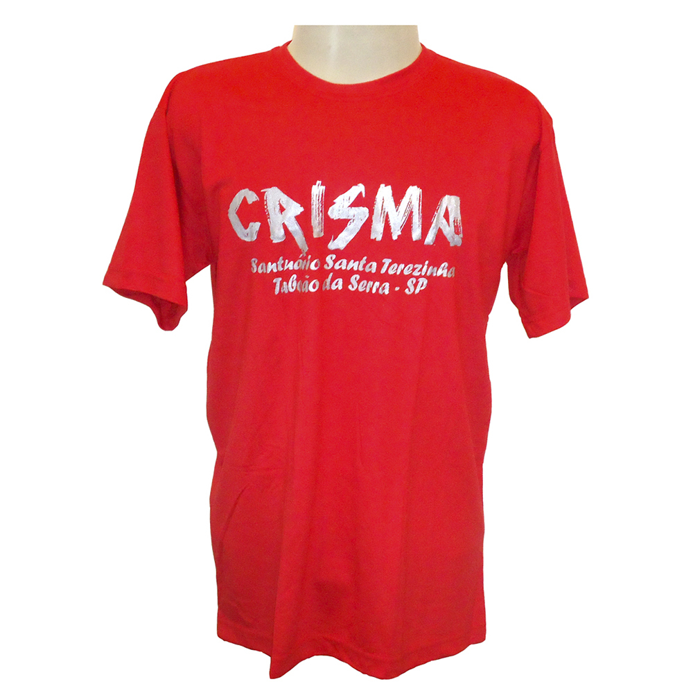 Camiseta em Malha 100% algodão