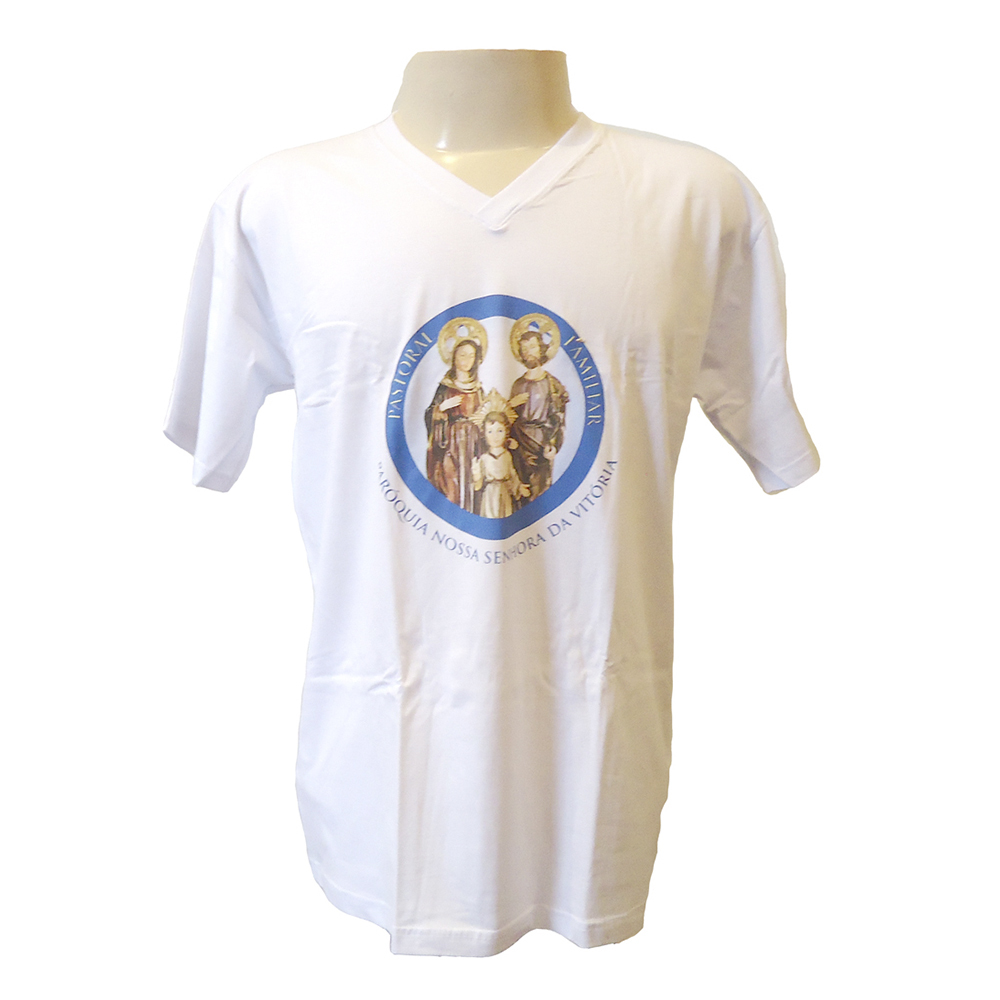 Camiseta em Malha 100% algodão