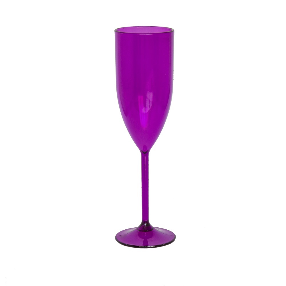 Taça de Champanhe em Acrílico