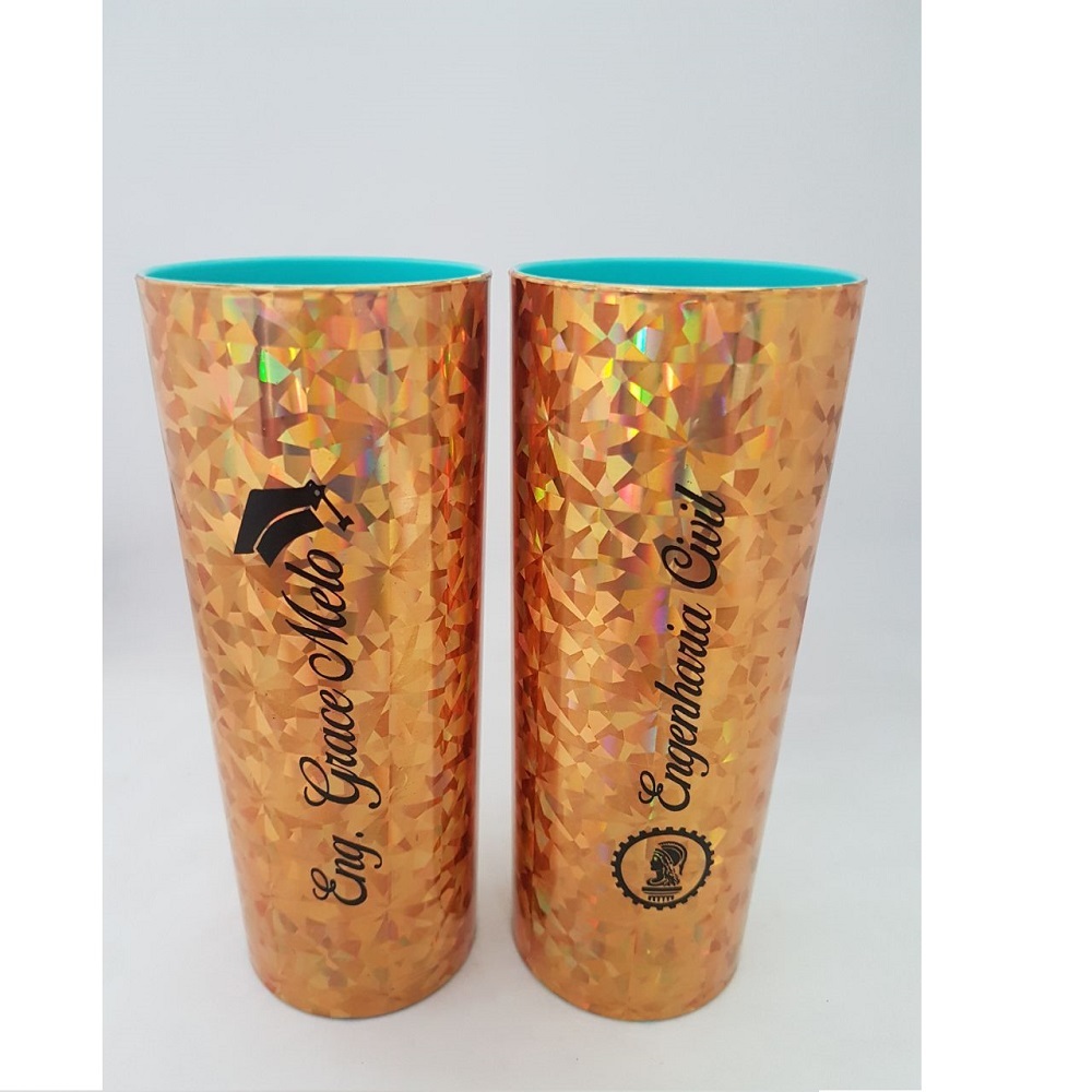Copo Long Drink Holográfico