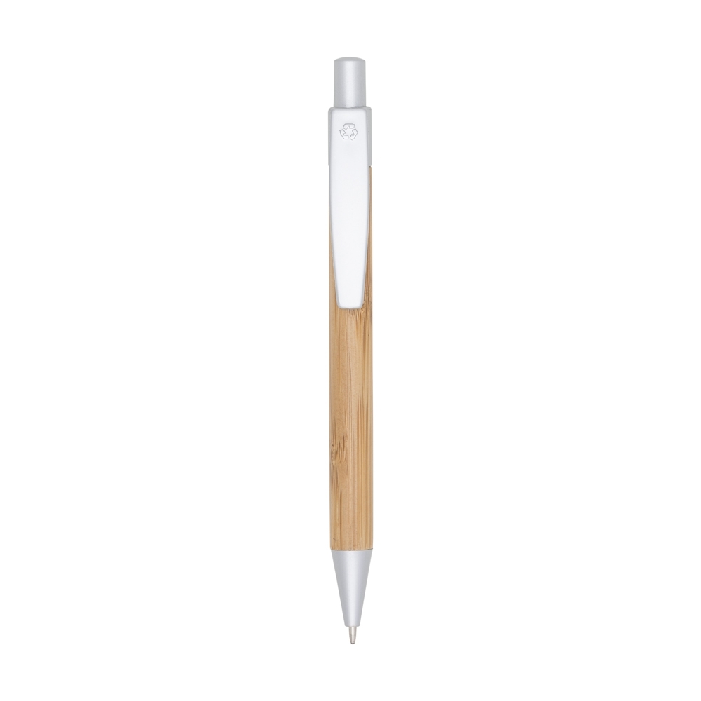 Caneta de Bambu Personalizada