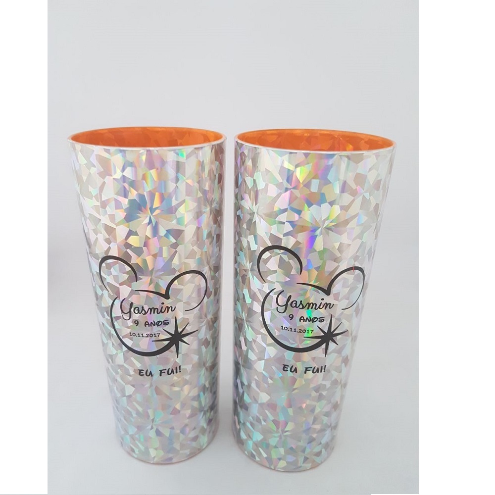 Copo Long Drink Holográfico