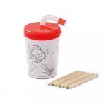 Kit copo com 06 lápis
