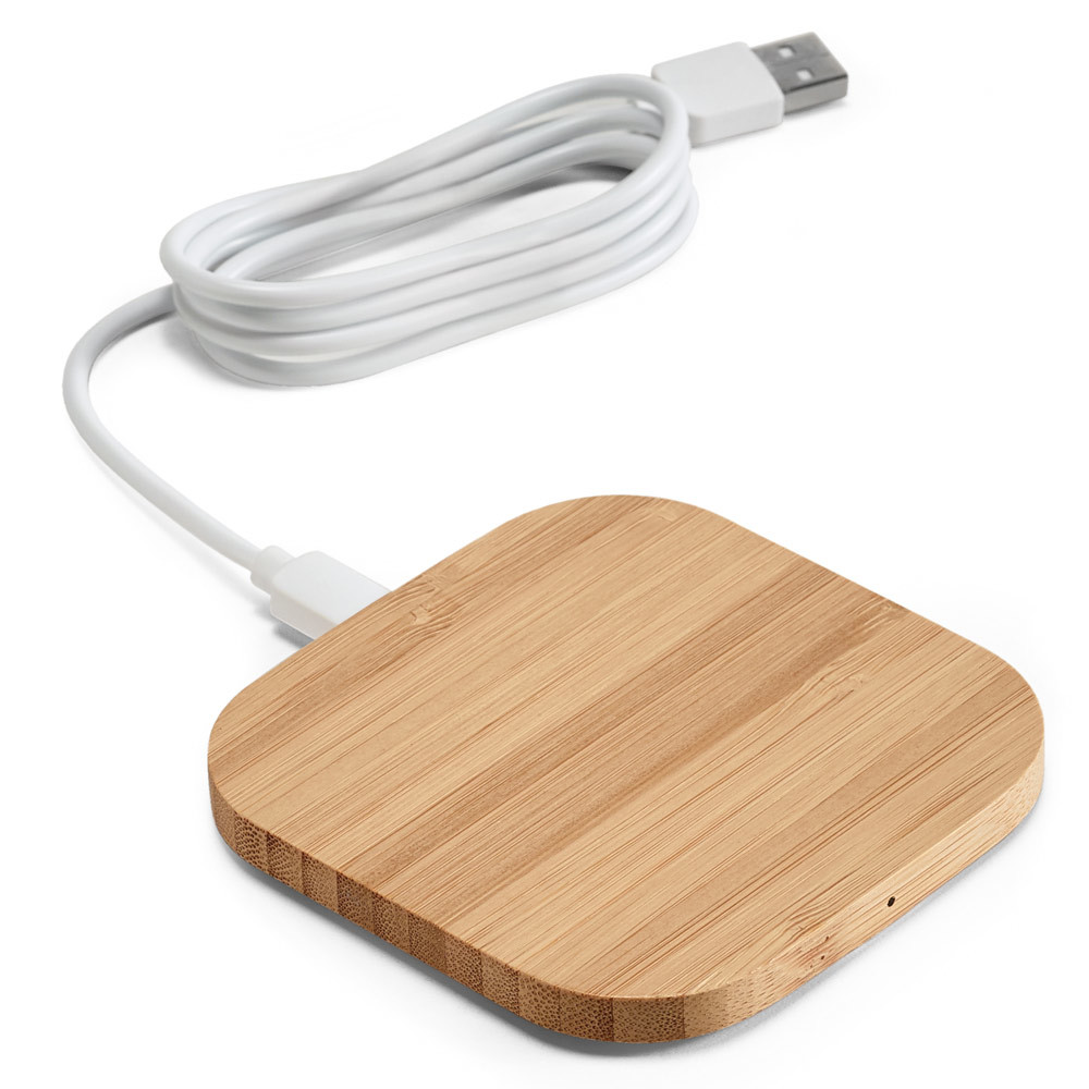 Carregador Portátil em Bambu