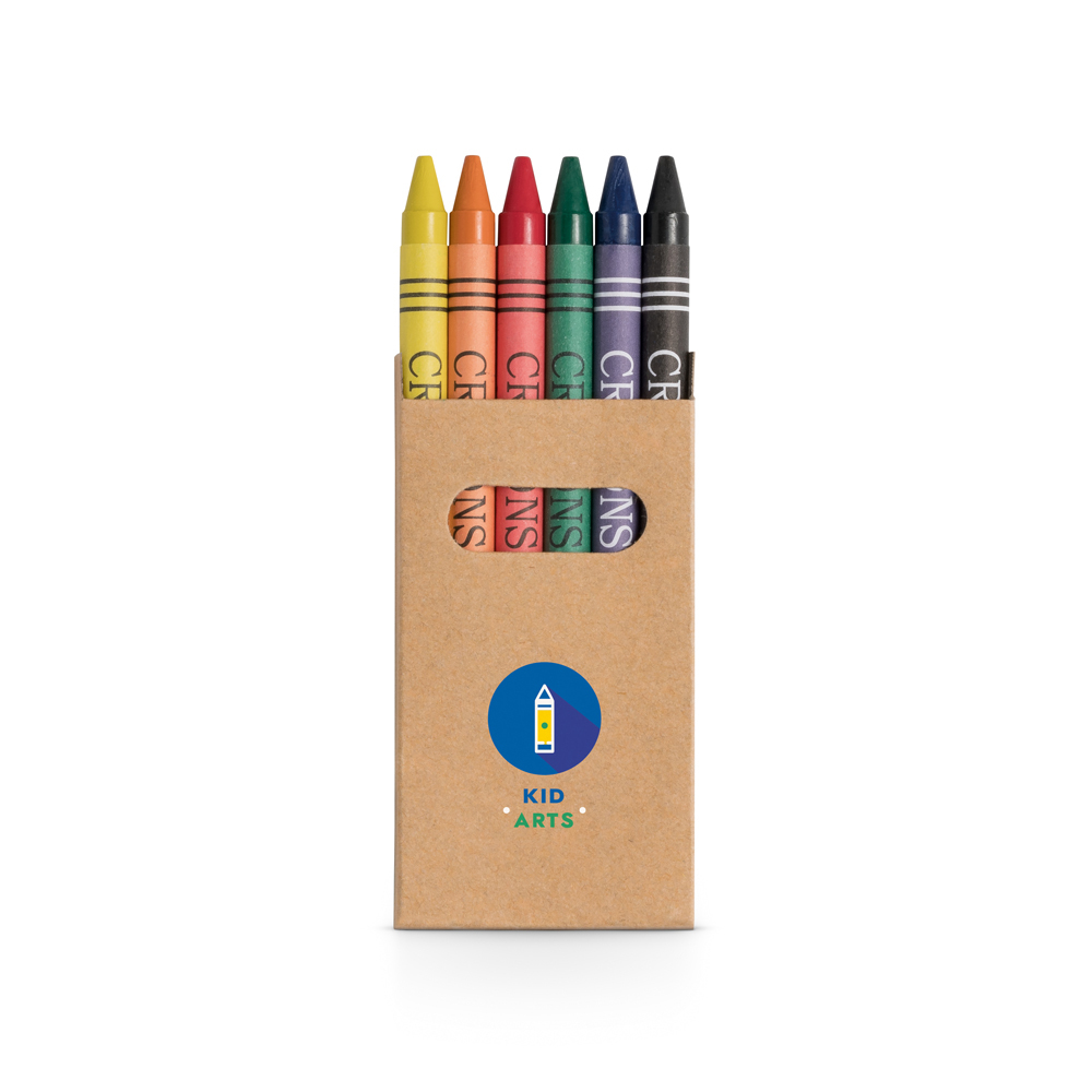 Conjunto de 6 giz de cera -LP517548