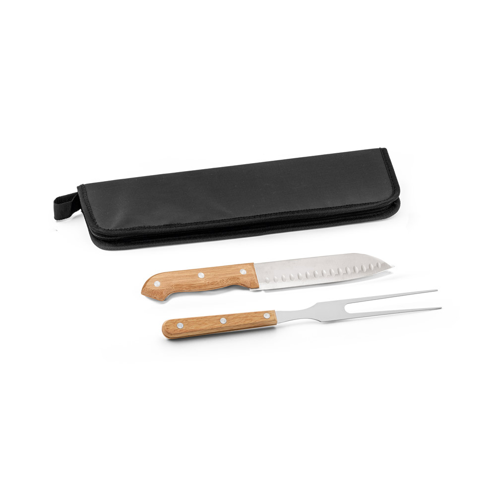 Kit churrasco com Estojo Personalizado