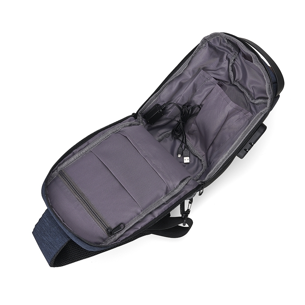 Mochila de Ombro Antifurto Personalizada
