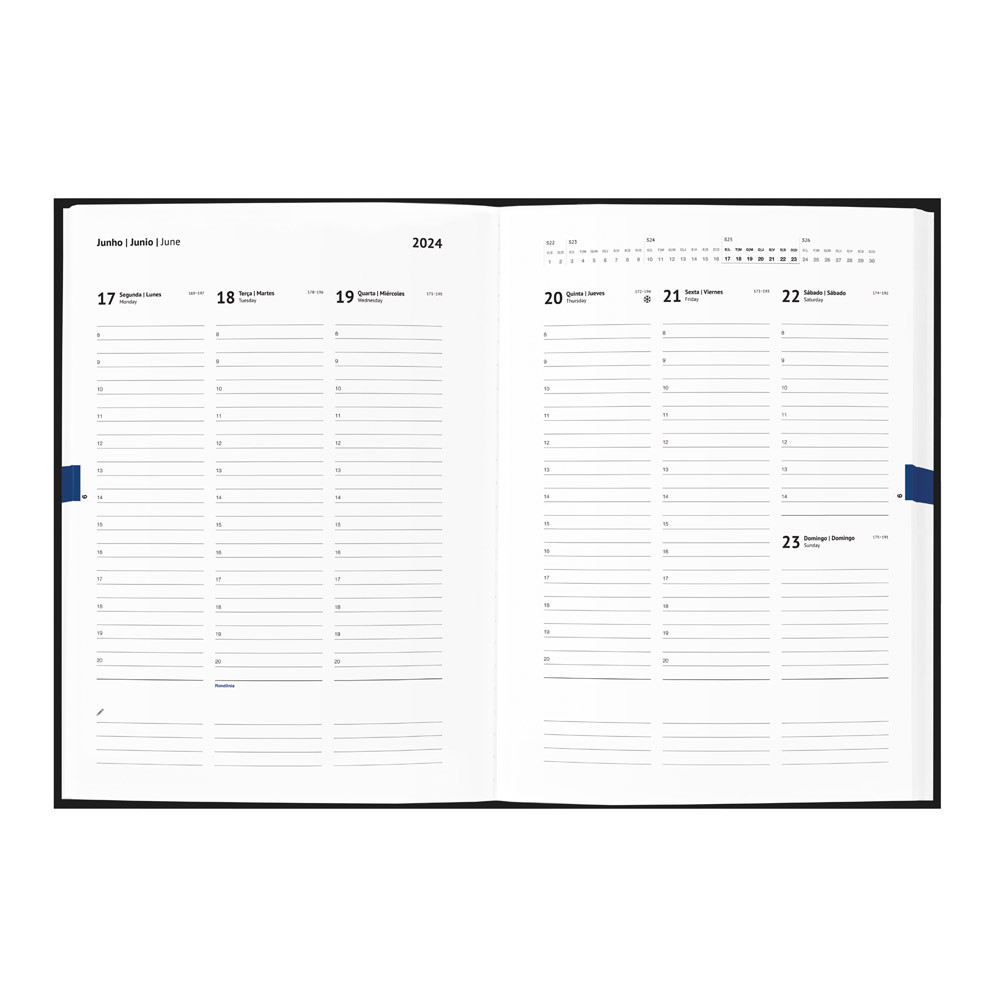 Agenda B5 em PU