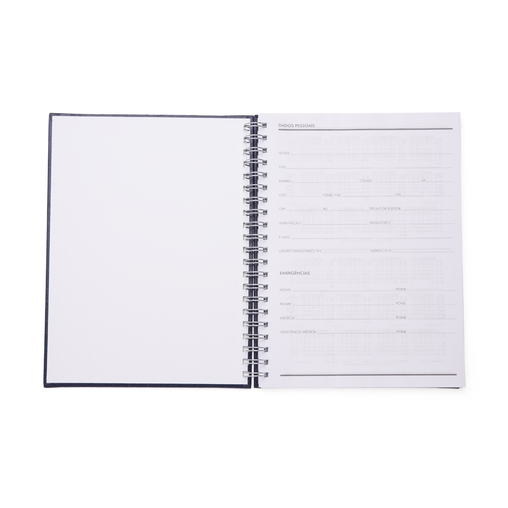 Caderno de Couro Sintético – LP136038